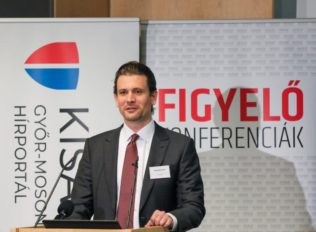 Kisgergely Kornél a győri gazdaságfejlesztési konferencián
