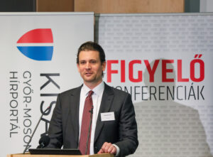 Kisgergely Kornél a győri gazdaságfejlesztési konferencián